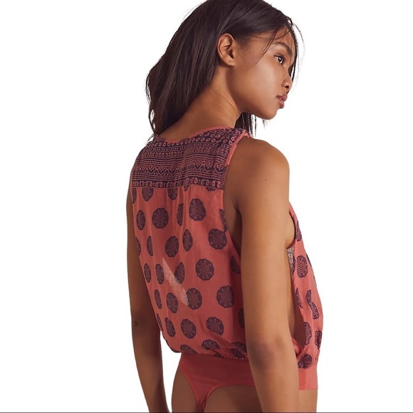 FREE PEOPLE INTIMATELY Tasseled Bodysuit - Picture 3 of 10